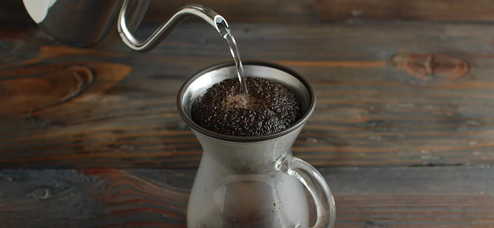 SCS Coffee Carafe Set 2 Cup Stainless Steel - Image 3
