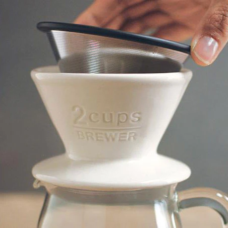 SCS Stainless Filter 2 Cup - Image 2